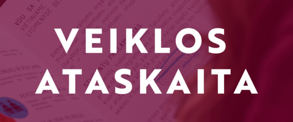 VDU Studentų atstovybės veiklos ataskaita: ką pavyko pasiekti per metus?