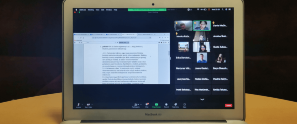 Įvyko VDU Studentų parlamento posėdis