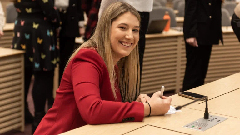Naujovės VDU Studentų parlamente ir naujai išrinkta parlamento pirmininkė